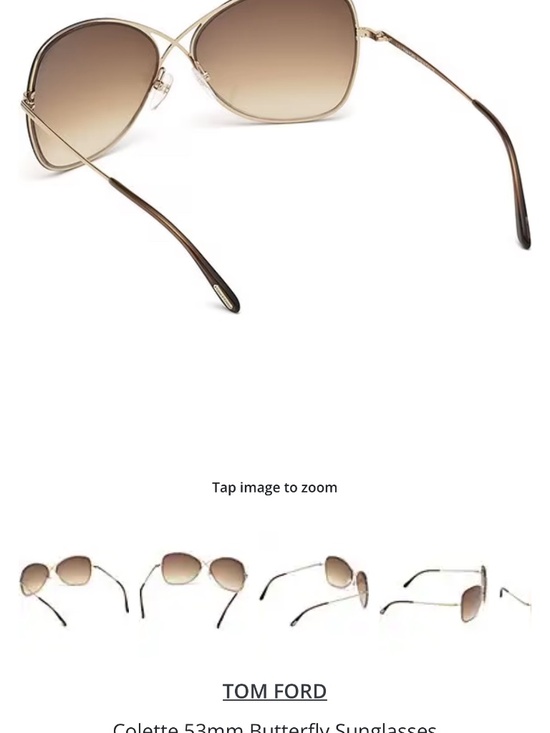Tom Ford Butterfly Sunglasses main image 4